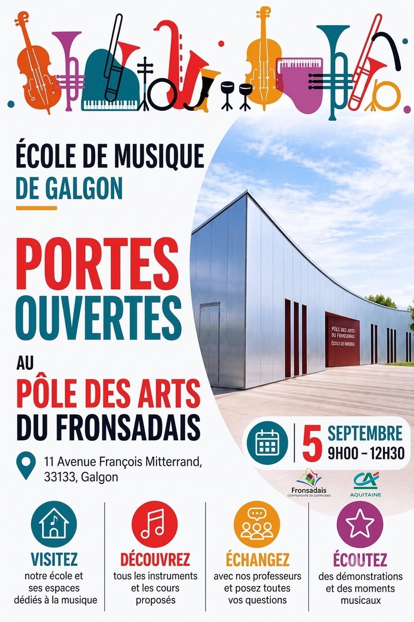 2027 Affiche Portes ouvertes
